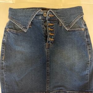 NEW Kendall & Kylie Denim Mini Skirt